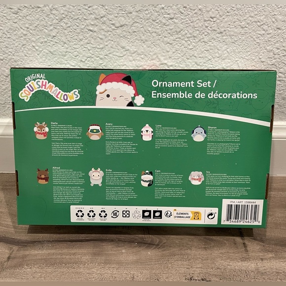 Holiday 2022 Winter Collection Squishmallows Ornaments - Picture 2 of 3